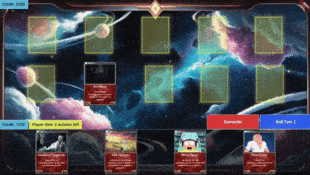 Animation showing Card Verse gameplay